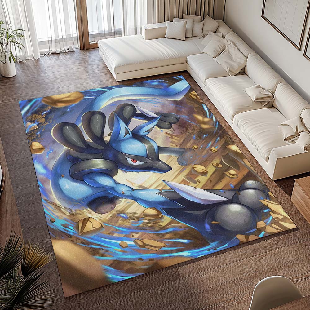 Lucario Pokémon  - Lucario Pokemon 15 Teppich - TOK 2