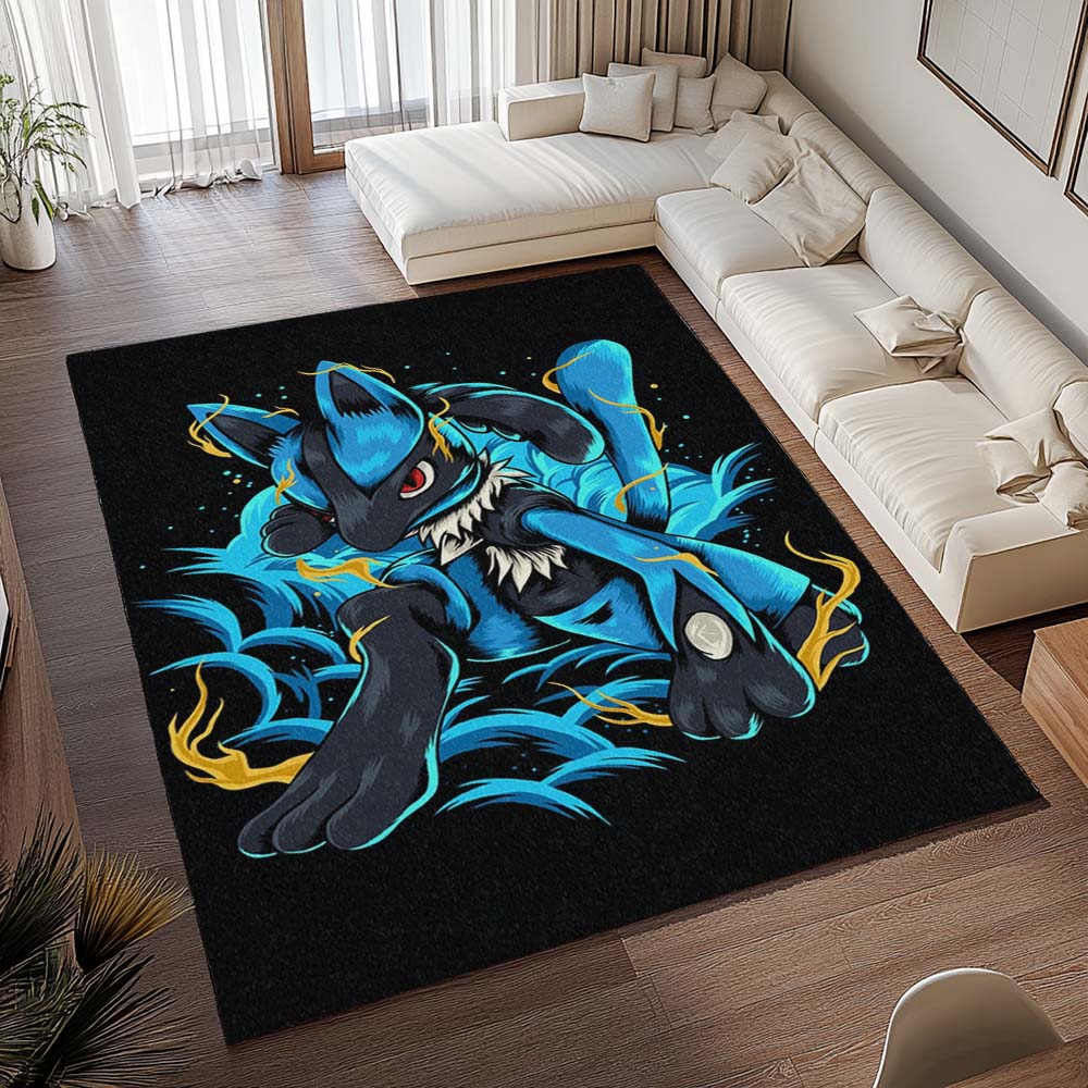 Lucario Pokémon  - Lucario Pokemon 4 Teppich - TOK 2
