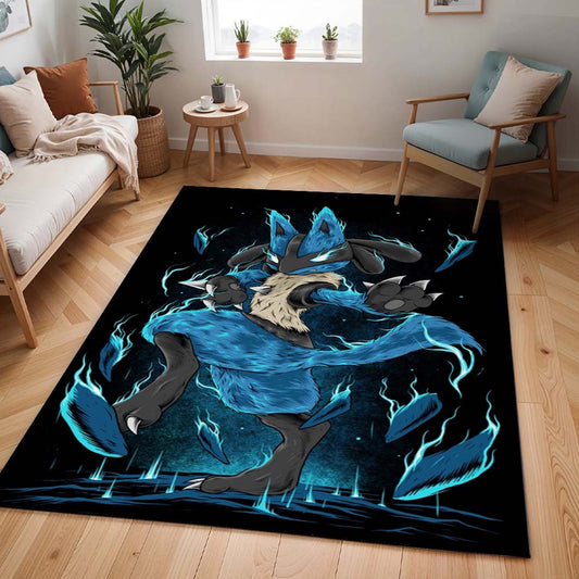 Lucario Pokémon  - Lucario Pokemon 5 Teppich - TOK