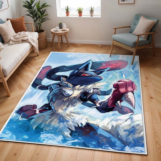 Lucario Pokémon  - Lucario Pokemon 6 Teppich - TOK
