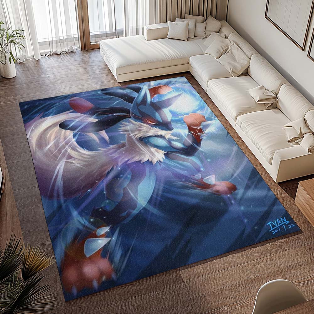 Lucario Pokémon  - Lucario Pokemon 7 Teppich - TOK 2
