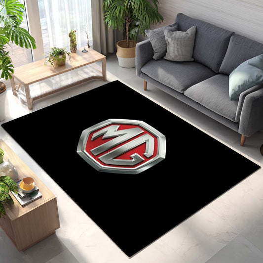 MG Black Background Teppich - Teppich mit Automotiv-Motiv