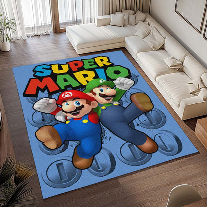 Mario und Luigi – Super Mario 2 Teppich - TOK 2
