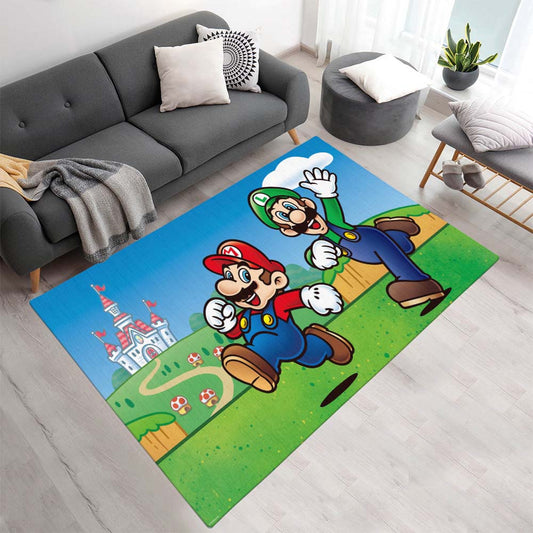 Mario und Luigi – Super Mario 4 Teppich - TOK