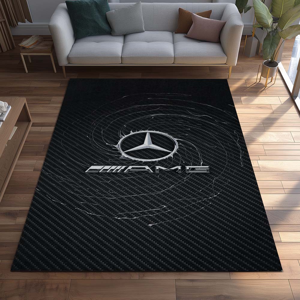 Mercedes-AMG Art Teppich - Teppich mit Automotiv-Motiv-2