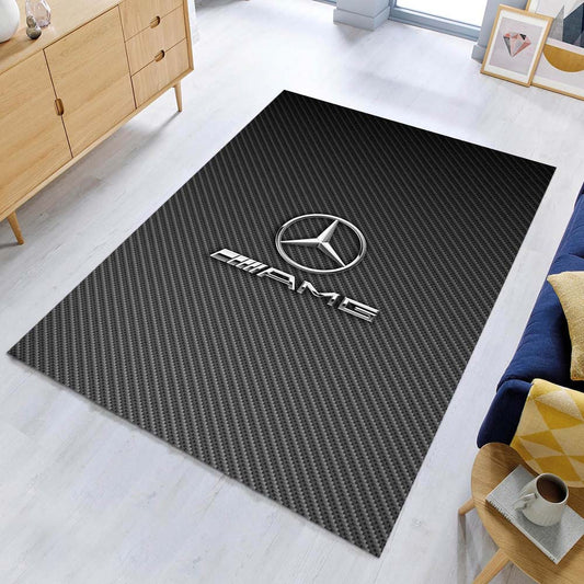Mercedes-AMG Metal Style Teppich - Teppich mit Automotiv-Motiv