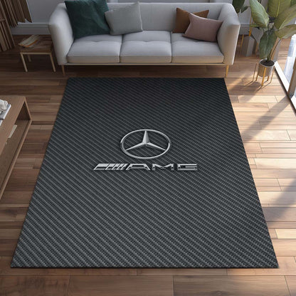 Mercedes-AMG Metal Style Teppich - Teppich mit Automotiv-Motiv-2
