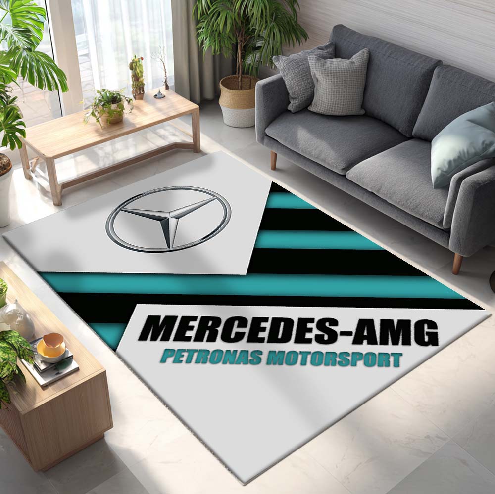 Mercedes-AMG Petronas Motorsport 02 Teppich - Teppich mit Automotiv-Motiv
