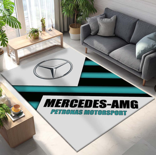Mercedes-AMG Petronas Motorsport 02 Teppich - Teppich mit Automotiv-Motiv