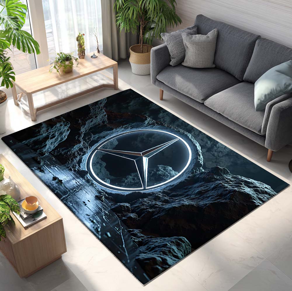 Mercedes-Benz 01 Teppich - Teppich mit Automotiv-Motiv