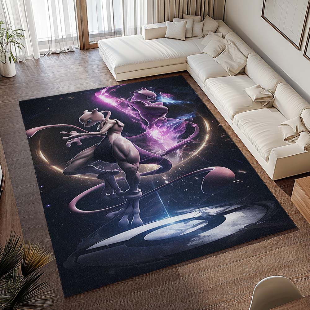 Mewtu Pokémon  - Mewtwo Pokemon 17 Teppich - TOK 2