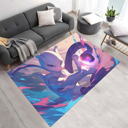 Mewtu Pokémon  - Mewtwo Pokemon 2 Teppich - TOK
