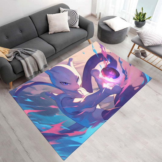 Mewtu Pokémon  - Mewtwo Pokemon 2 Teppich - TOK