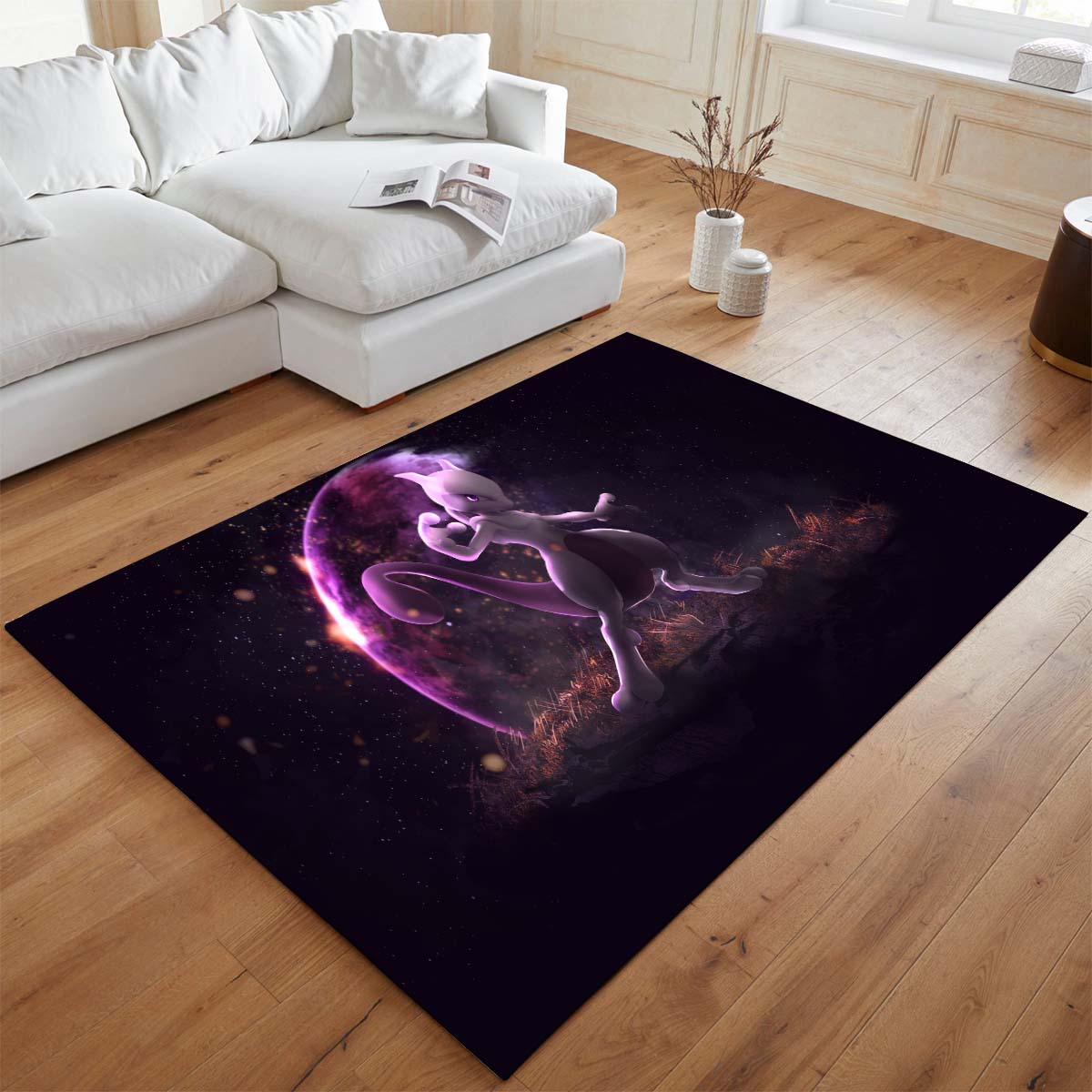 Mewtu Pokémon  - Mewtwo Pokemon 6 Teppich - TOK 2