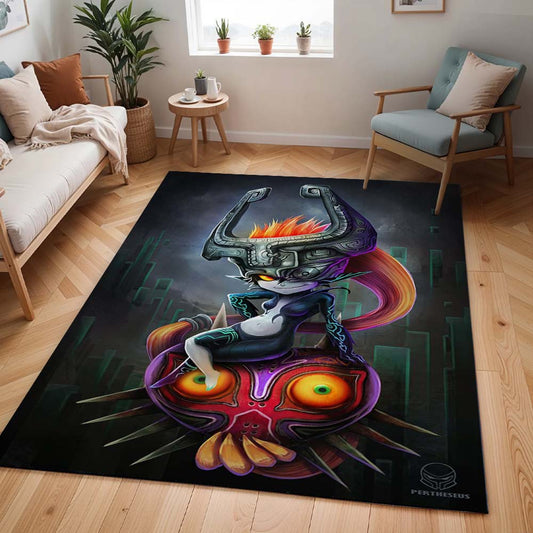 Midna Majoras Maske Die Legende von Zelda Teppich - TOK
