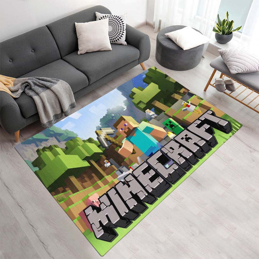 Minecraft und Hauptcharakter Steve Teppich - TOK