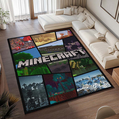 Minecraft Biom Ebenen Tundra Nether Teppich - TOK 2