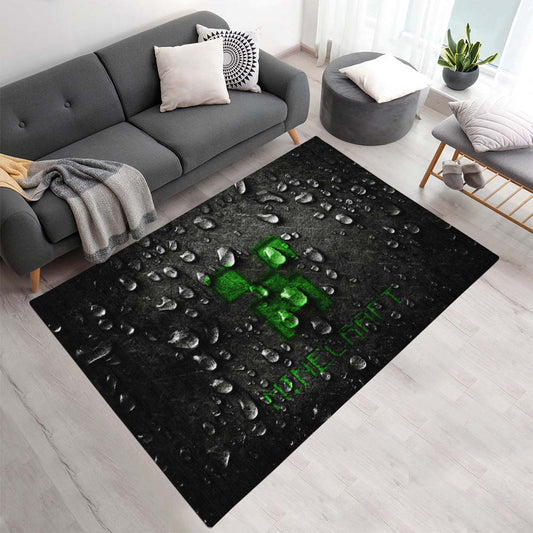 Minecraft Creeper Gesicht 3 Teppich - TOK