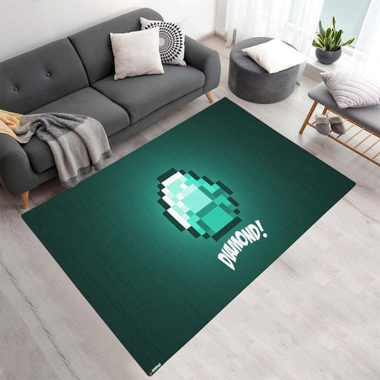 Minecraft Diamant 4 Teppich - TOK