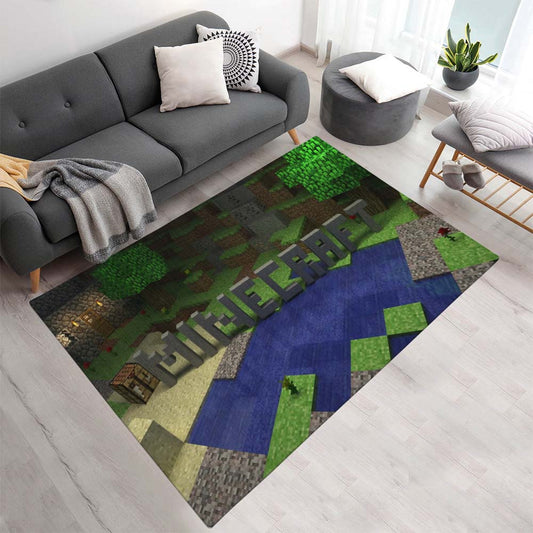 Minecraft in der Natur Blöcke Teppich - TOK