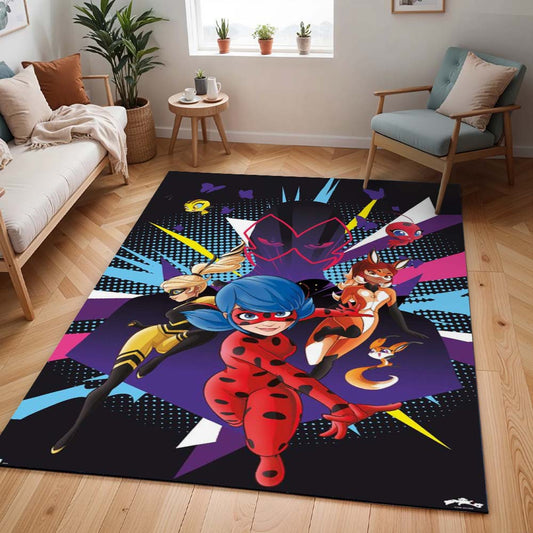 Miraculous Ladybug – Alle Charaktere 03 Teppich - TOK