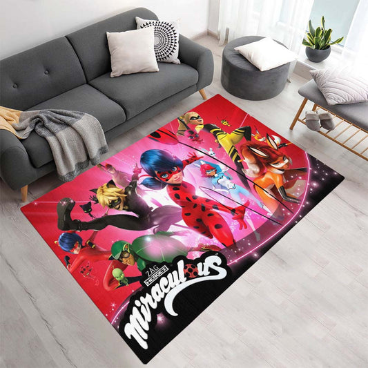 Miraculous Ladybug – Alle Charaktere 05 Teppich - TOK