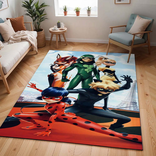 Miraculous Ladybug – Alle Charaktere 07 Teppich - TOK