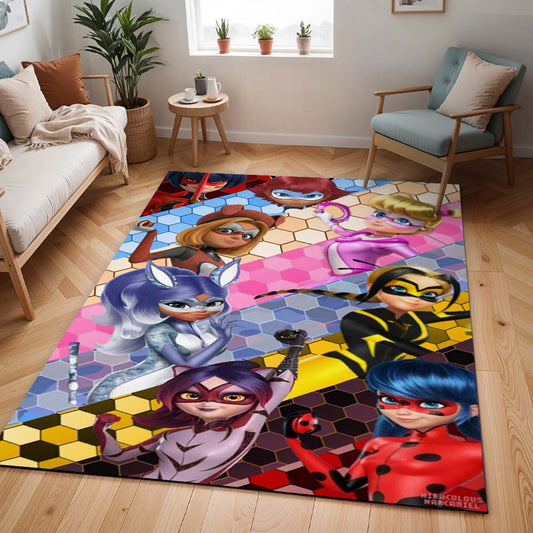 Miraculous Ladybug – Alle Charaktere 09 Teppich - TOK