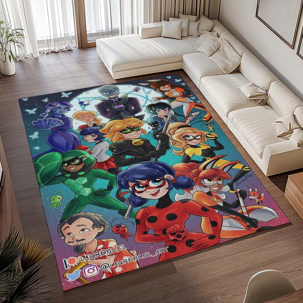 Miraculous Ladybug – Alle Charaktere 10 Teppich - TOK 2