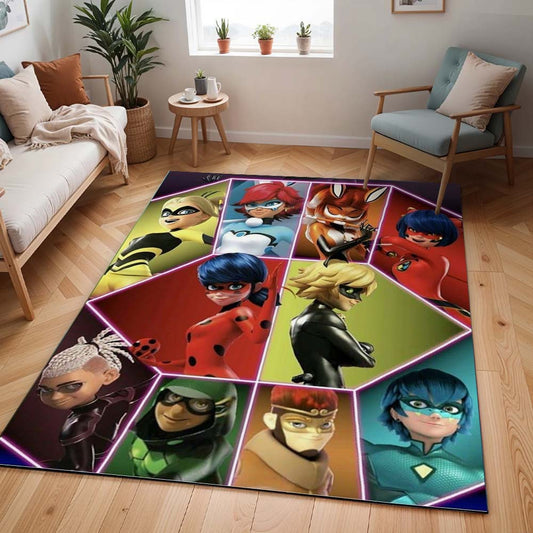Miraculous Ladybug – Alle Charaktere 13 Teppich - TOK
