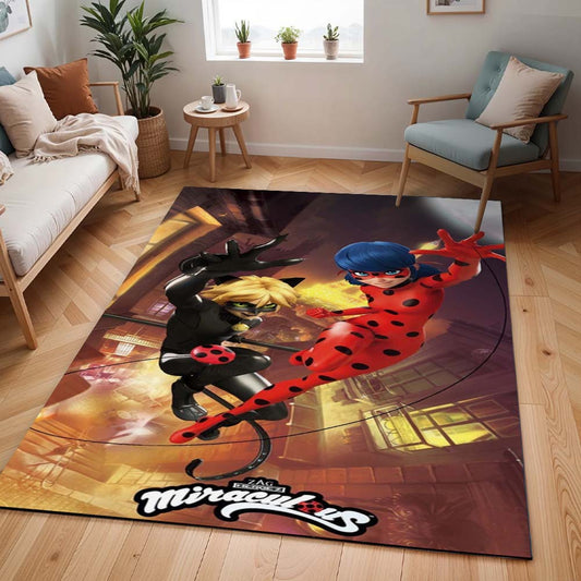 Miraculous Ladybug und Cat Noir 06 Teppich - TOK