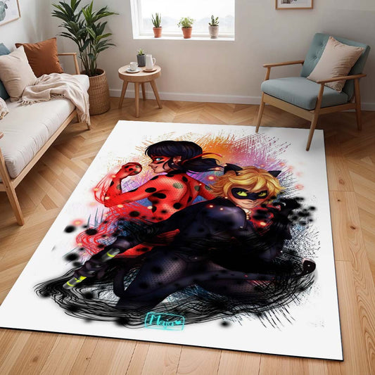 Miraculous Ladybug und Cat Noir 11 Teppich - TOK