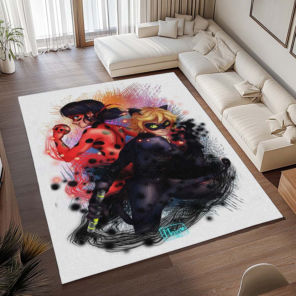 Miraculous Ladybug und Cat Noir 11 Teppich - TOK 2