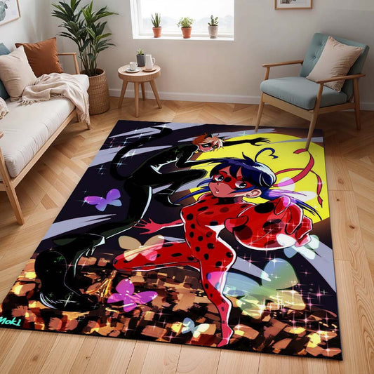 Miraculous Ladybug und Cat Noir 12 Teppich - TOK