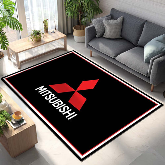 Mitsubishi Car Teppich - Teppich mit Automotiv-Motiv