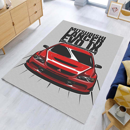 Mitsubishi Lancer 1994 Teppich - Teppich mit Automotiv-Motiv