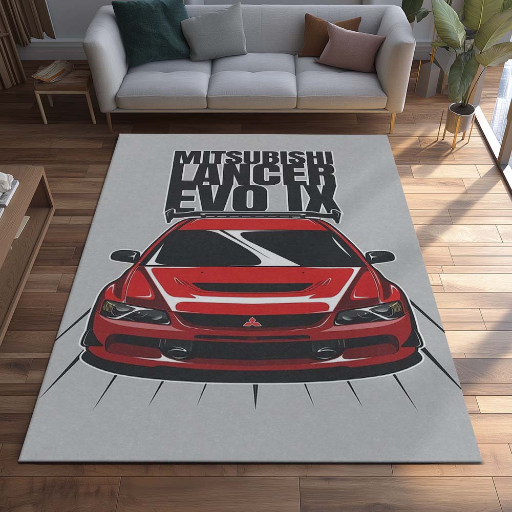 Mitsubishi Lancer 1994 Teppich - Teppich mit Automotiv-Motiv-2