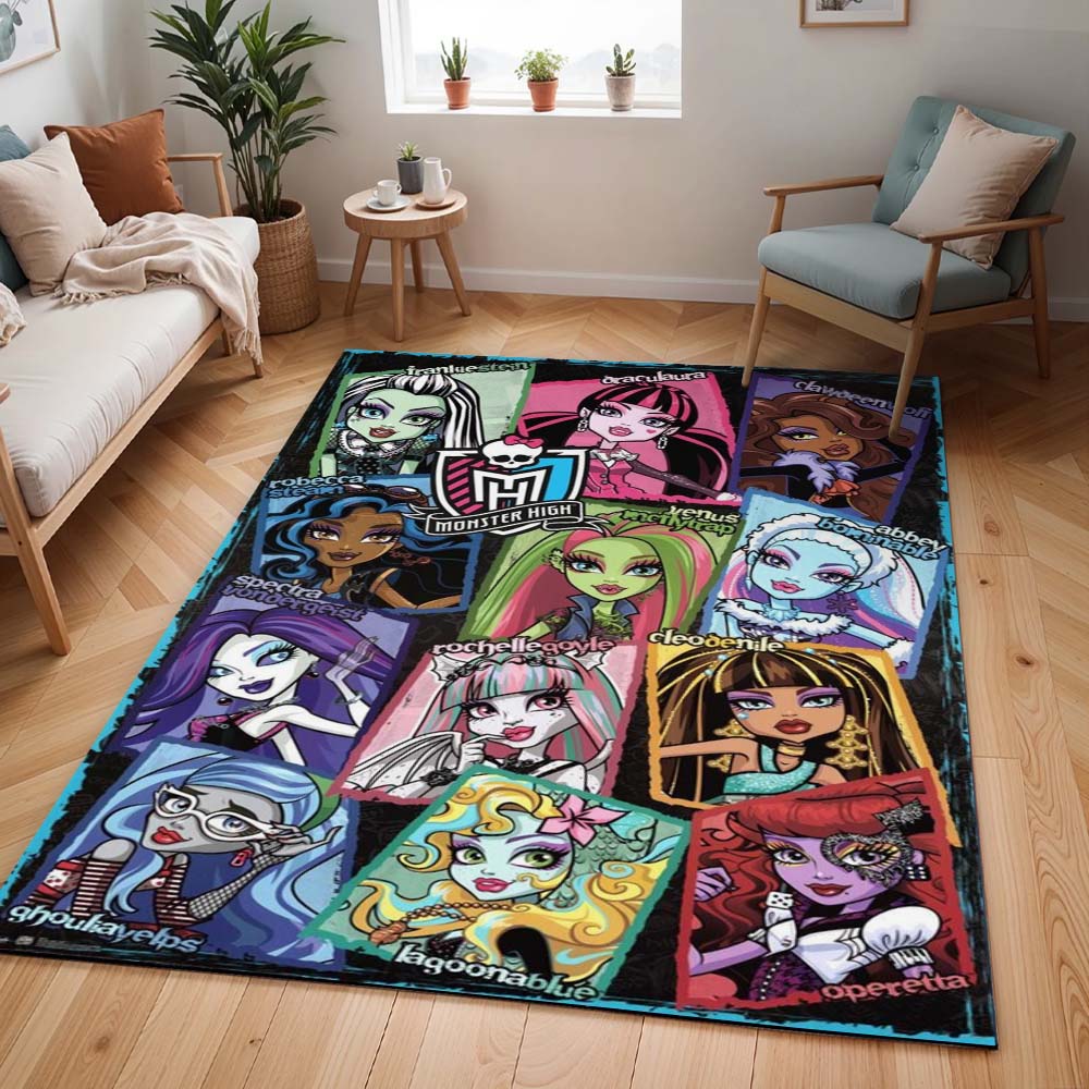 Monster High – Alle Charaktere 01 Teppich - TOK