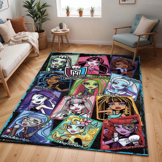 Monster High – Alle Charaktere 01 Teppich - TOK