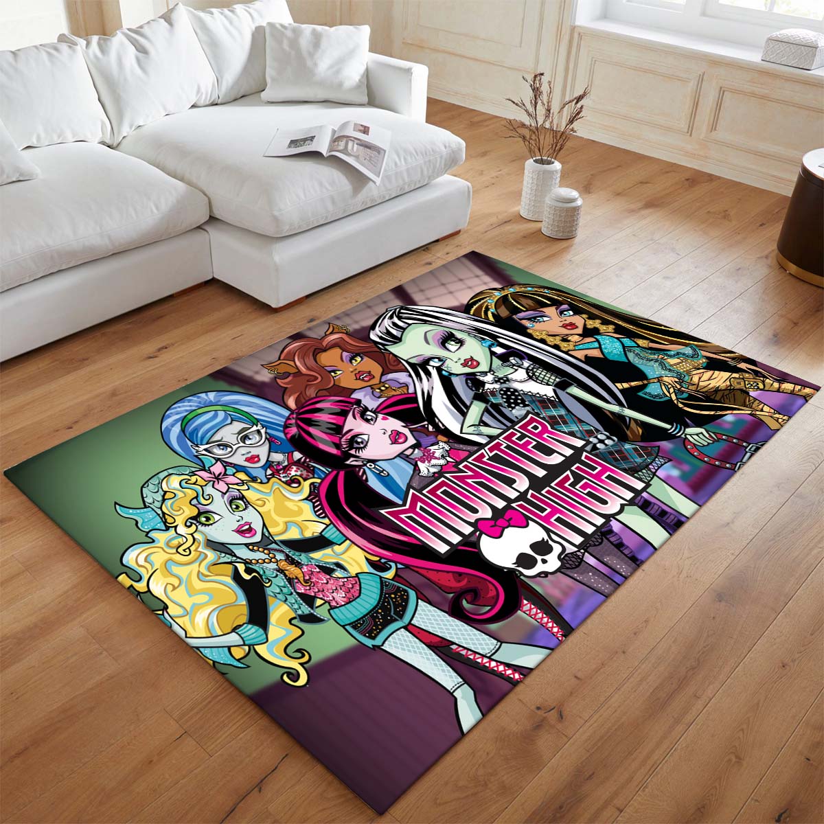 Monster High – Alle Charaktere 03 Teppich - TOK 2