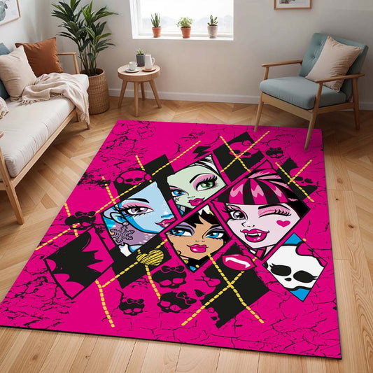 Monster High – Alle Charaktere 10 Teppich - TOK