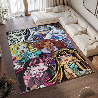 Monster High – Alle Charaktere 16 Teppich - TOK 2