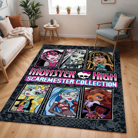 Monster High – Alle Charaktere – Scaremester Kollektion 02 Teppich - TOK