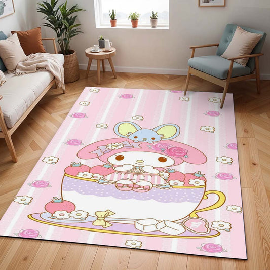 My Melody – Süß & Hello Kitty 01 Teppich - TOK