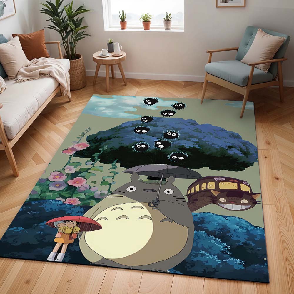 Mein Nachbar Totoro Alle Charaktere 3 Teppich - TOK