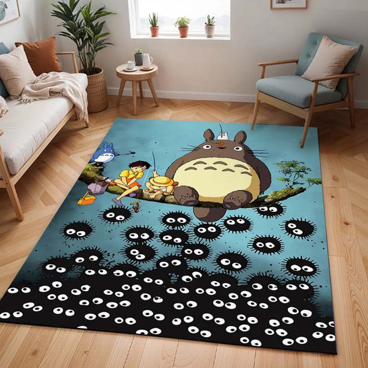 Mein Nachbar Totoro Alle Charaktere 40 Teppich - TOK