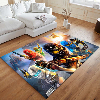 Ninjago Alle Charaktere 1003 Teppich - TOK 2