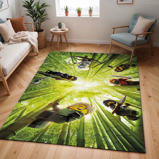 Ninjago Alle Charaktere 1006 Teppich - TOK