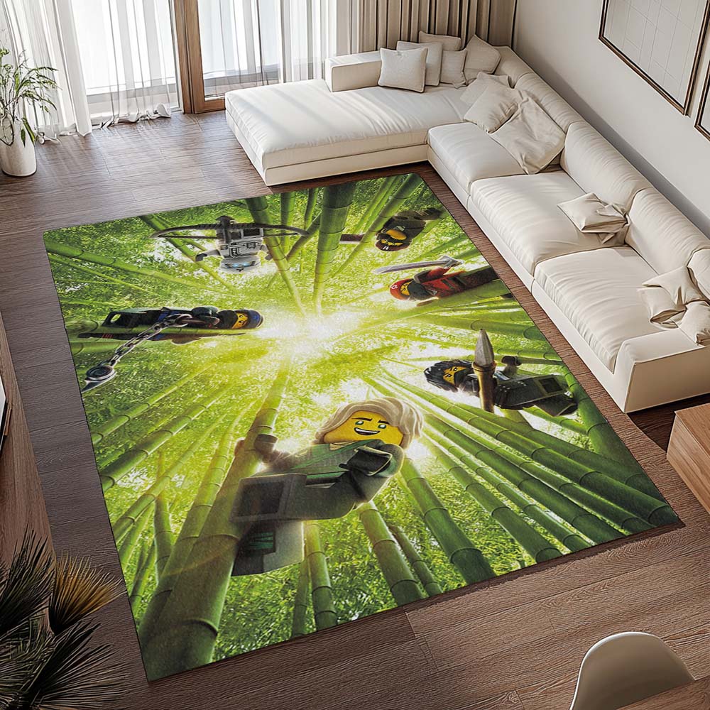 Ninjago Alle Charaktere 1006 Teppich - TOK 2