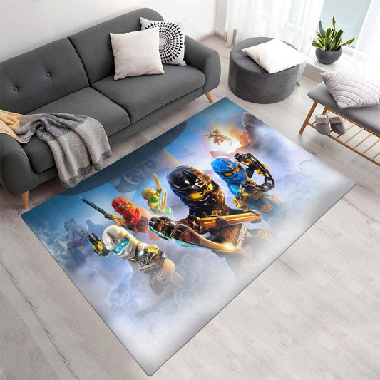 Ninjago Alle Charaktere Kampf 1008 Teppich - TOK